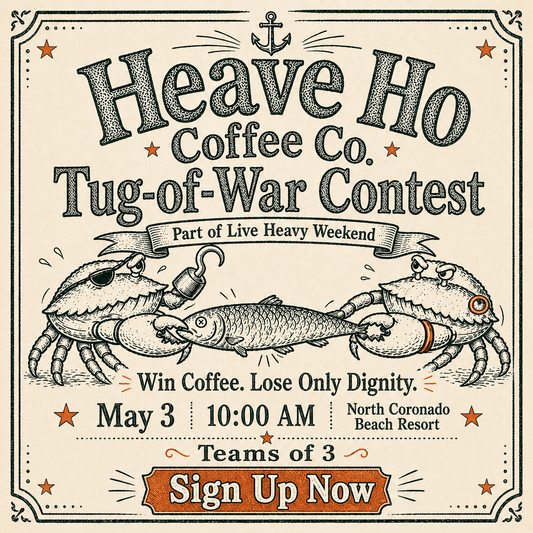 Tug-of-War Contest: Win Coffee. Lose Only Dignity.