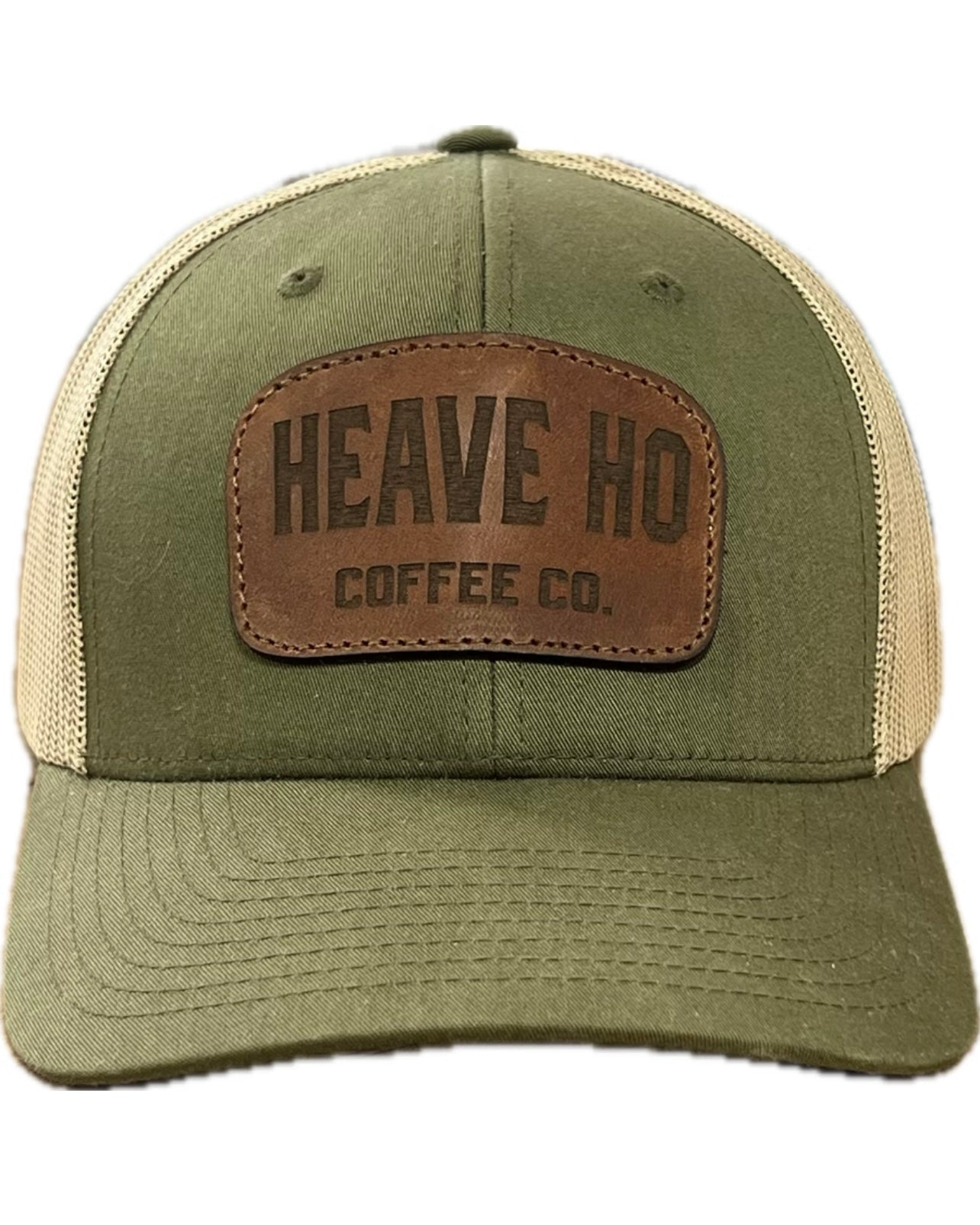 Olive green// Patch hat