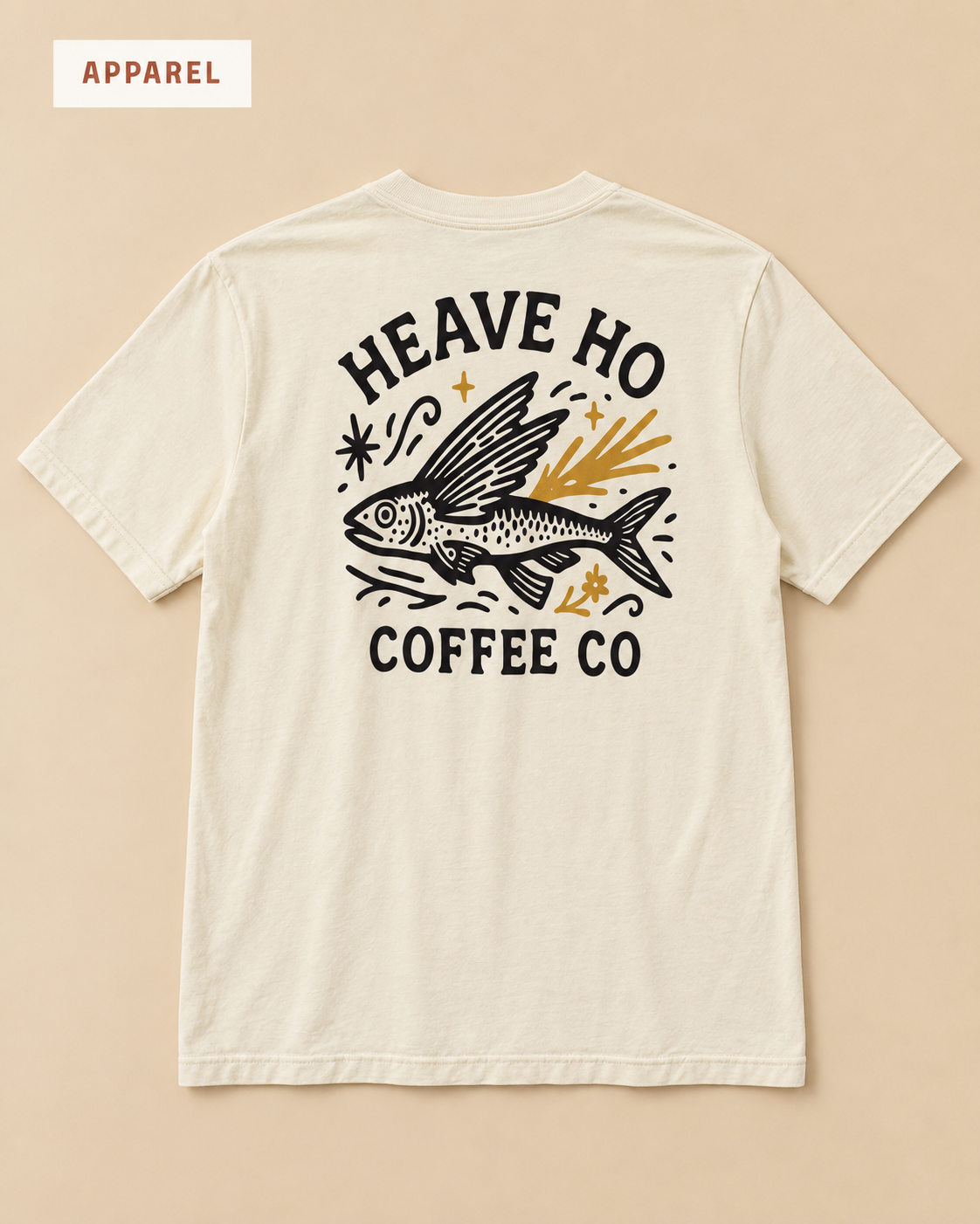 Heave Ho Coffee Co. Flying Fish T-Shirt