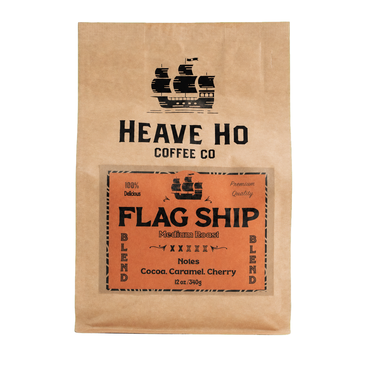 Flag Ship medium roast coffee